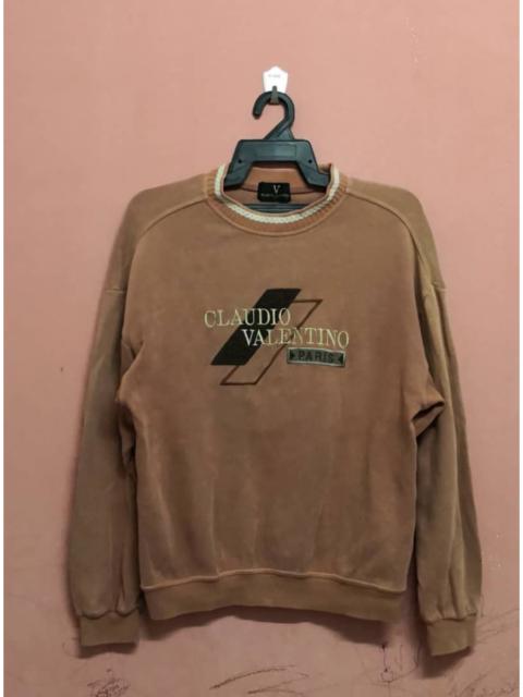 Valentino Claudio Paris Big Spellout Jumper