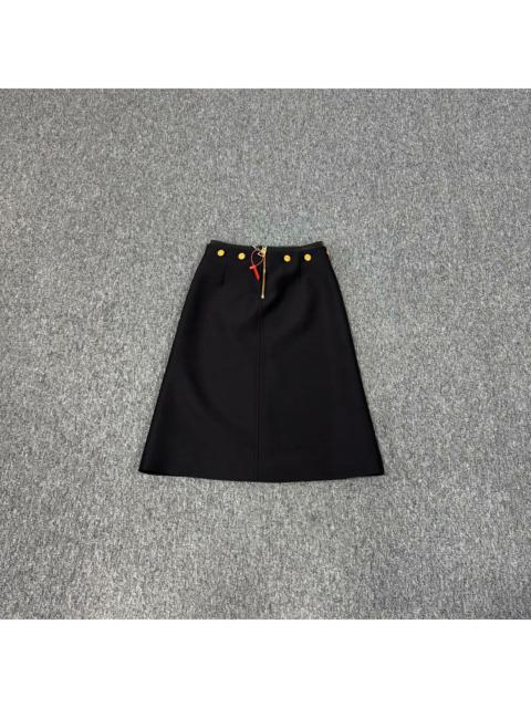 Louis Vuitton Louis Vuitton LV black dress with gold buttons