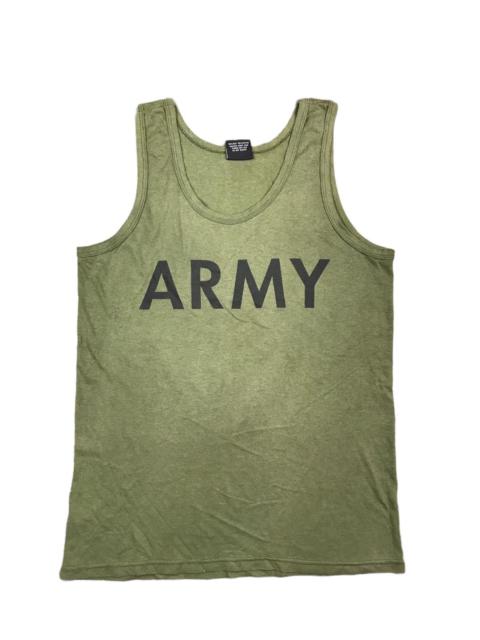 Other Designers VINTAGE ARMY SINGLETS SLEEVELESS SUN-FADED BY ROTHCO