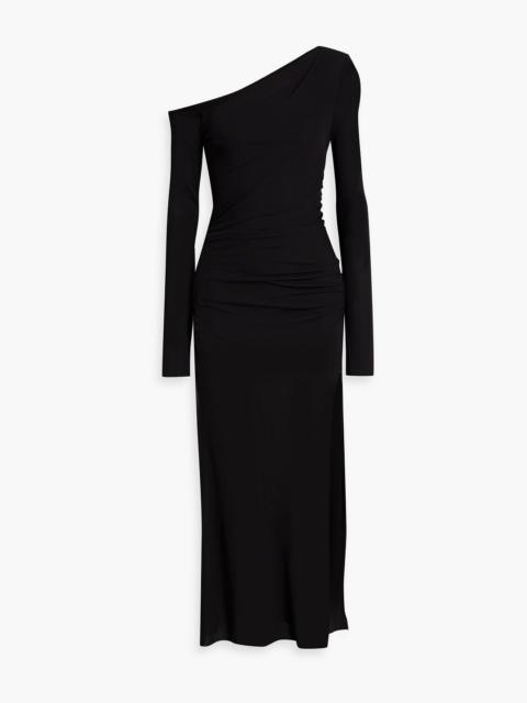 BEC + BRIDGE Monette one-shoulder stretch-crepe maxi dress