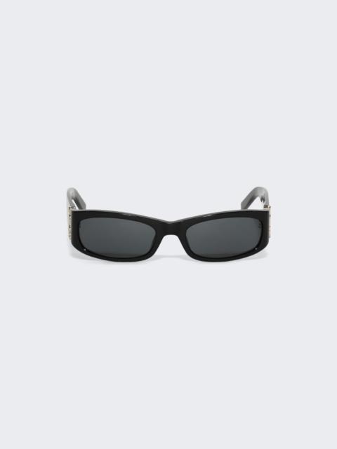 SAINT LAURENT Rectangular Sunglasses Black