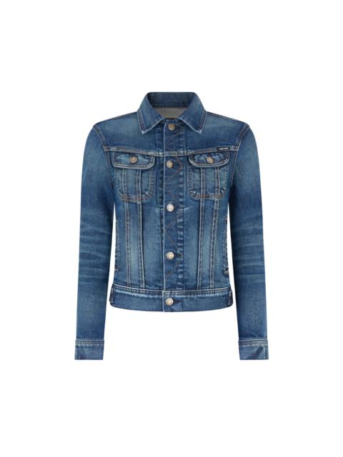 TOM FORD COMFORT STONE WASHED DENIM JACKET