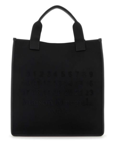 Maison Margiela Maison Margiela Women Black Canvas Shopping Bag