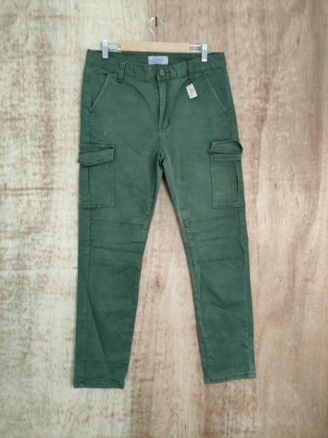 Other Designers Vintage - Invisible faded green skinny tactical cargo pants #263