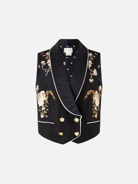 CAMILLA WAISTCOAT WITH BUTTON FRONT