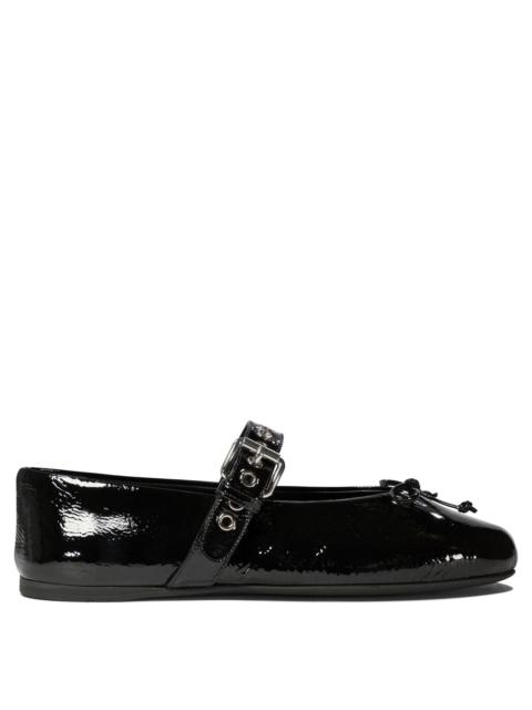 Miu Miu Miu Miu Leather Ballet Flats
