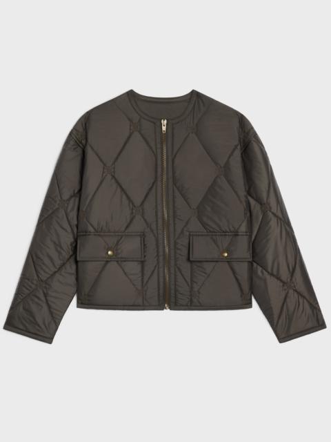 CELINE quilted jacket IN light nylon