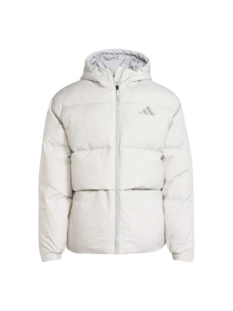 adidas Basic Down Jacket 'White' JG5941