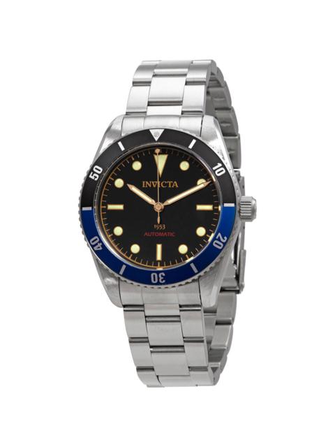 Other Designers Invicta Pro Diver Automatic Black Dial Batman Bezel Men's Watch 34333