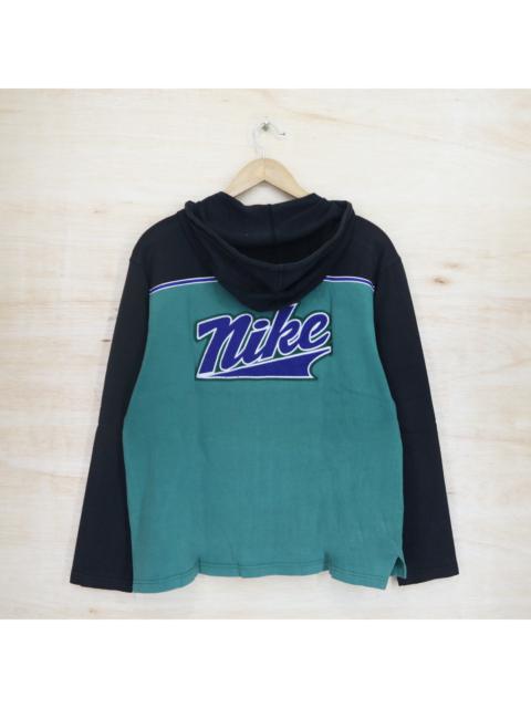 Nike Vintage 90s NIKE Official Brand Big Logo Sweater Sweatshirt Hoodie Fullzip
