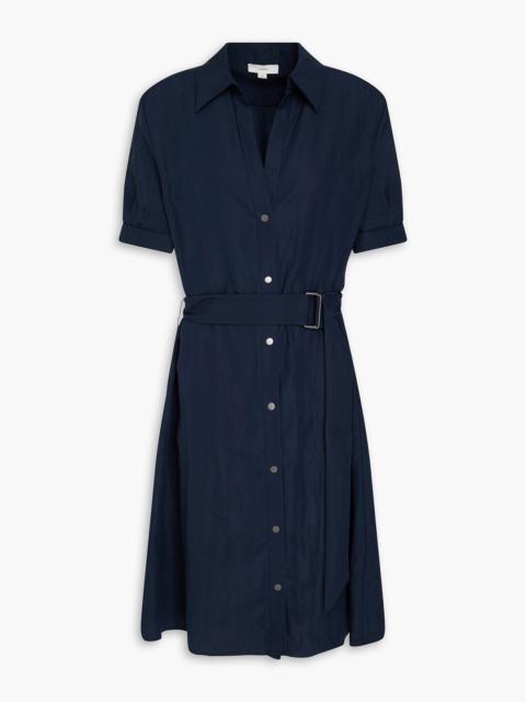 Other Designers Belted TENCEL™ Lyocell-blend shirt dress