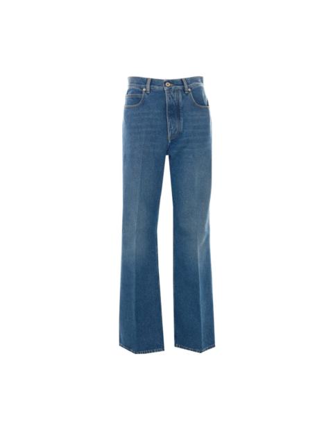 Bottega Veneta Bottega Veneta Women Flared Jeans Medium Wash Indigo