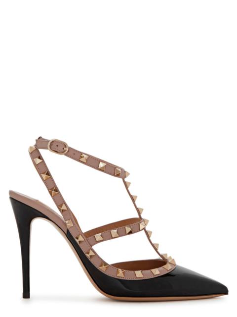 Valentino Rockstud 100 patent leather pumps