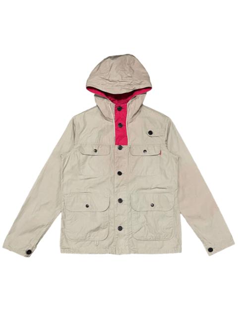 Authentic Supreme Utility Hooded Coat Jacket Multi Pocket