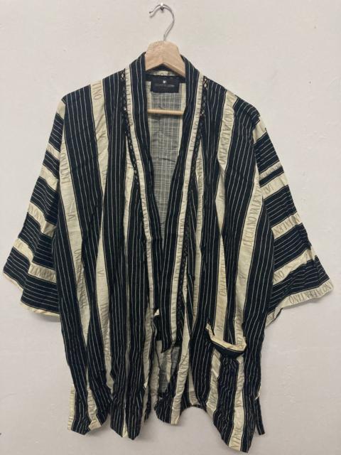 Japanese Brand - Luciano Valentino Japanese Stripe Kimono