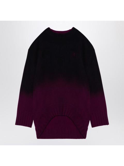 THE ATTICO The Attico Oversized Pink Degrade Jumper Women