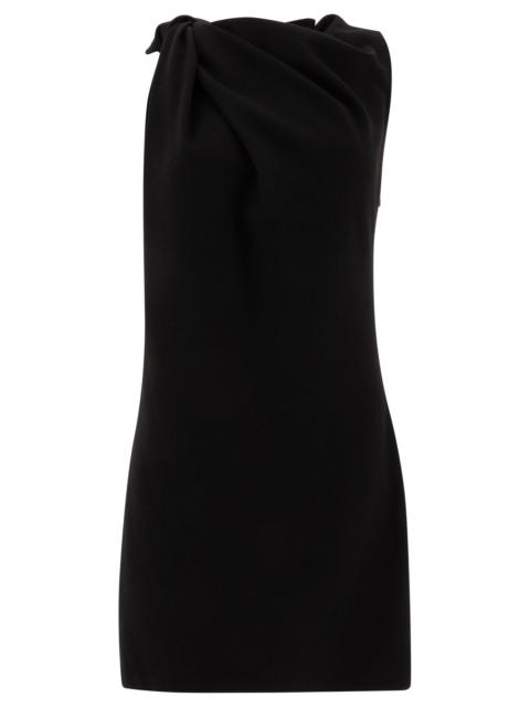 Alexander McQueen Alexander Mcqueen Knotted Detail Mini Dress