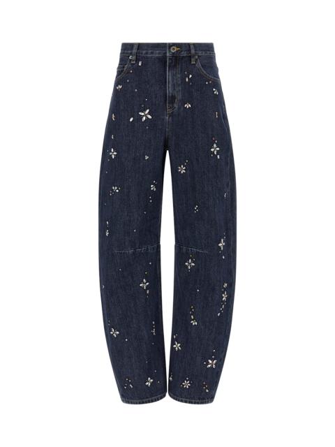 self-portrait 'barrel Leg' Jeans
