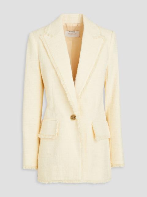 Zimmermann Cotton-blend bouclé-tweed blazer