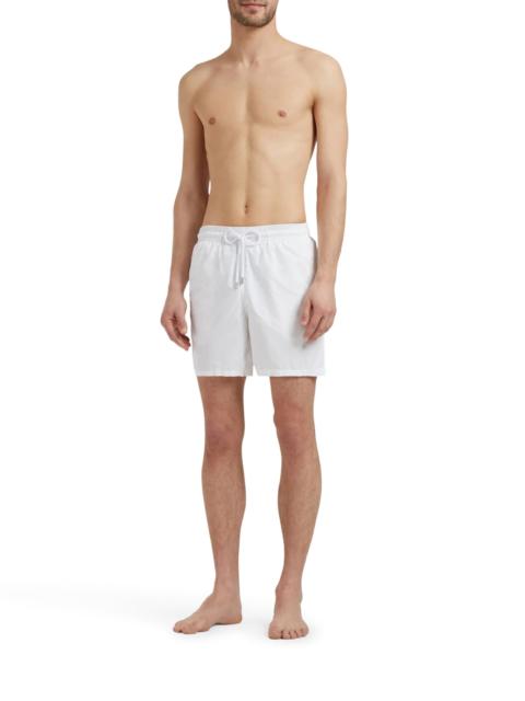 Vilebrequin SINGLE COLOR SWIMSUIT WITH ENGRAVED LOGO