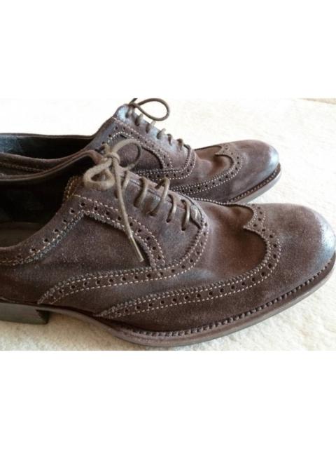 Other Designers N.D.C. Made By Hand - Suede Oxford Derby Commander leather shoes EU40 Fits EU41