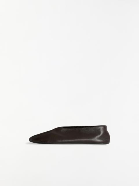 The Row Stella Leather Slipper