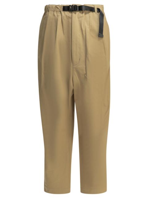 Comme des Garçons Homme Comme Des Garçons Homme Beige Buckle Trousers Men