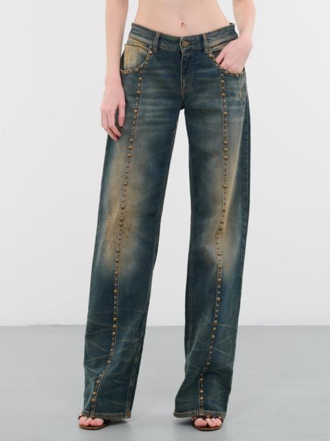 Blumarine Studded Boyfriend Jeans