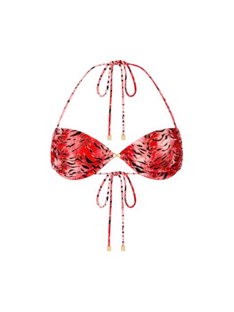 SOMMER SWIM AURELIA Inferna - Halter Neck Bikini Top