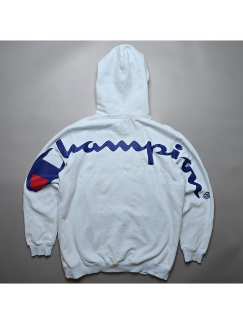 Supreme x Champion - SS18 Powder Blue Pullover Hoodie