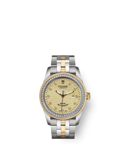 TUDOR Tudor Glamour Date Automatic Diamond Ladies Watch 53023-0023