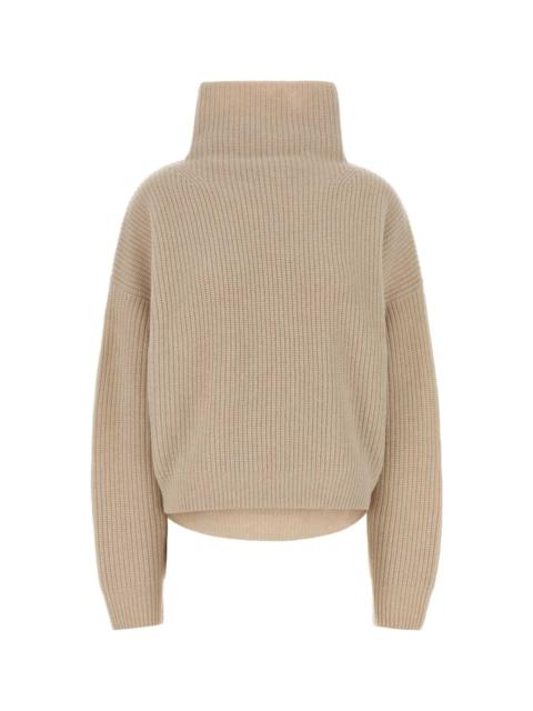 Isabel Marant Ivory Wool Blend Oversize Brooke Sweater