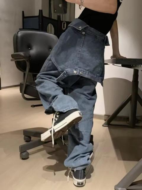 Other Designers Vintage - FAKE Two Piece Jeans