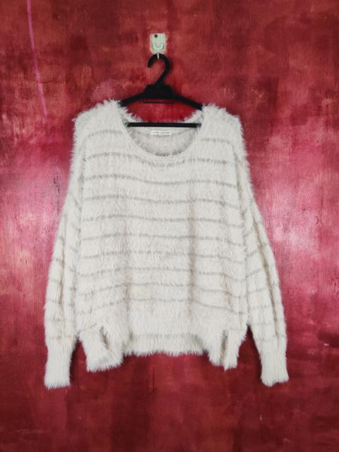 Other Designers Japanese Brand - Continuer de Nice Claup Shaggy Fur Mohair Knitwear #S795
