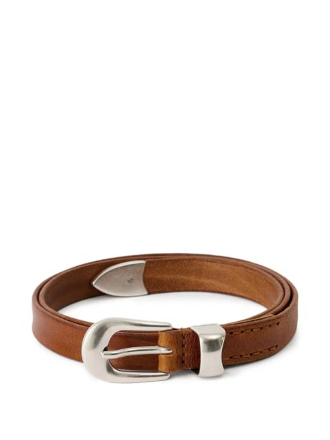 Our Legacy Our Legacy Cognac Leather Belt