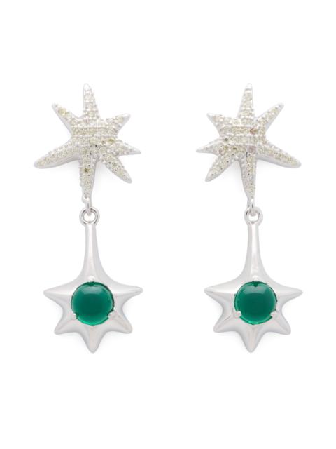 Collina Strada OLIVINE STAR DROP EARRING