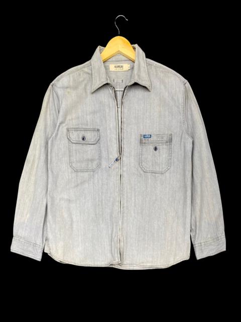 Other Designers Kansai Yamamoto Kbs - VINTAGE KANSAI JEANS FULLZIP JACKET