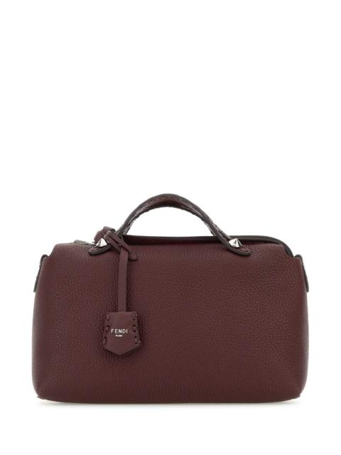 FENDI Fendi Women Burgundy Leather Medium By The Way Reversible Handbag