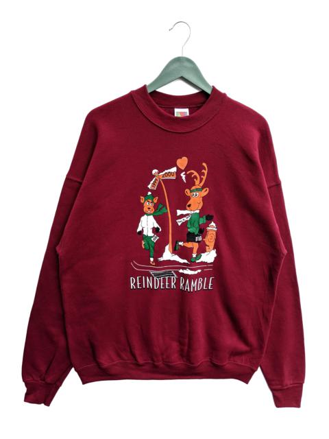Other Designers Vintage - Vintage 1999 Reindeer Ramble Sweatshirt