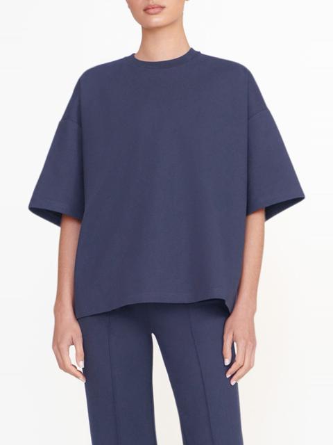 STAUD STAUD Capsule Oversize T-Shirt in Navy at Nordstrom