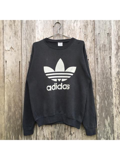 adidas Vintage Adidas Crewneck Sweatshirt Big Logo