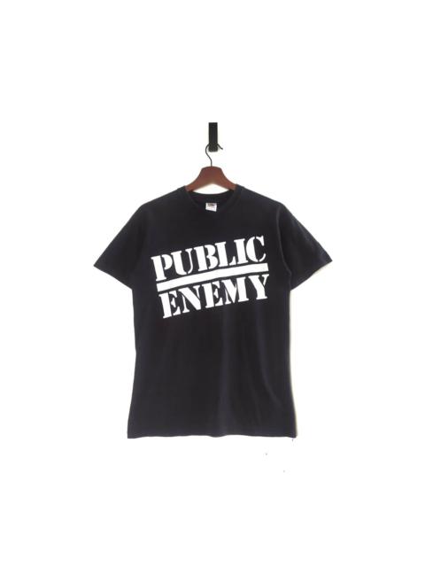 Other Designers Vintage - Public Enemy Big Logo Double Side Print Tshirt