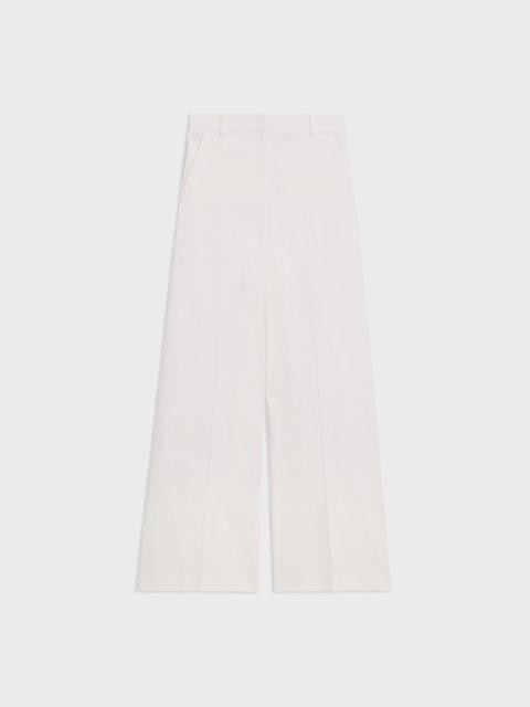Theory High-Waist Wide-Leg Pant in Good Linen