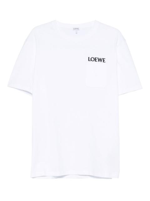 Loewe Loewe Men Logo Cotton T-Shirt