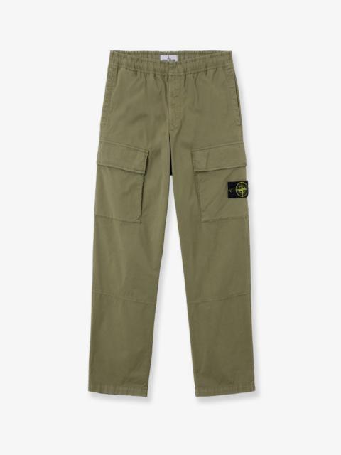 Stone Island Stone Island Stretch Organic Cotton Trousers