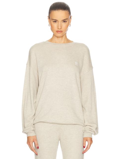 ÉTERNE Oversized Crewneck Sweatshirt
