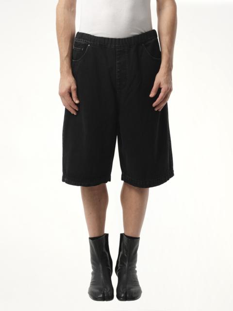 entire studios Spar Shorts in Magnetite