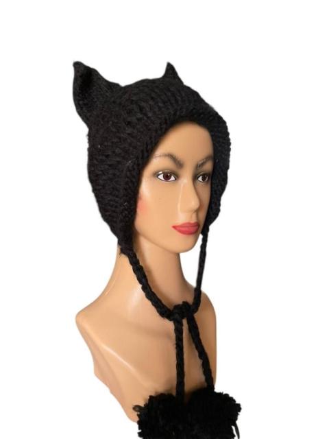 Other Designers Handmade - Japanese Brand Bunny Horn Knit Beanie Hat