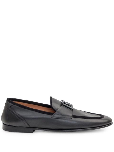 Dolce & Gabbana Dolce & Gabbana Men Moccasin With Logo Plaque