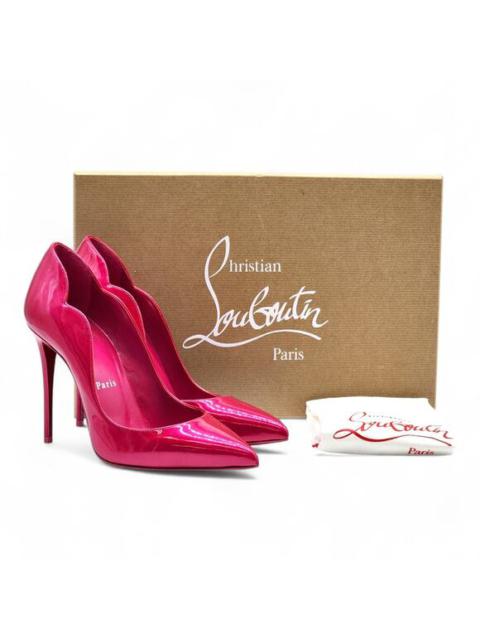 Christian Louboutin Hot Chick Patent Leather Pumps Hot Pink EU 37 US 6.5 - $845